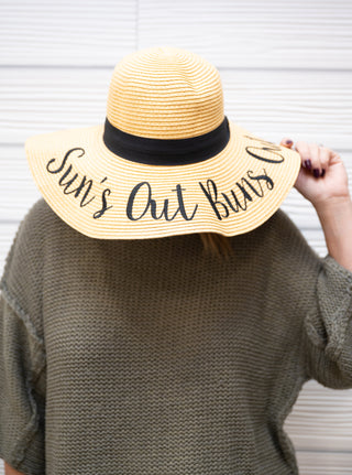 CC Beanie Script Sun Hat