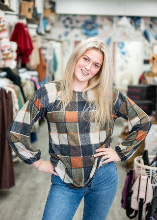 Simply Unique Checkerboard Top