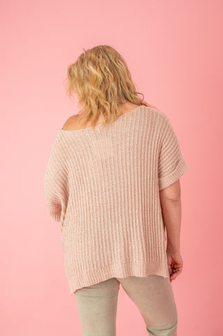 Snuggly Sensation Knit Sweater Top