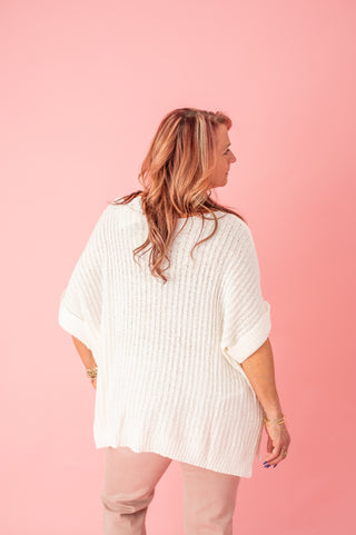 Snuggly Sensation Knit Sweater Top