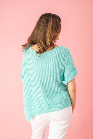 Snuggly Sensation Knit Sweater Top