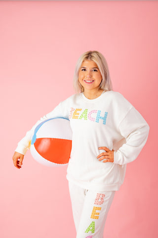 Beach Vibes Crewneck Sweatshirt