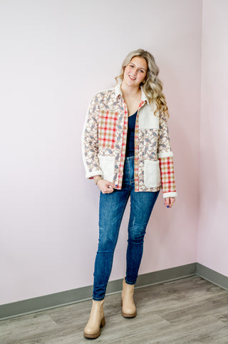 Paisly Quilted Jacket