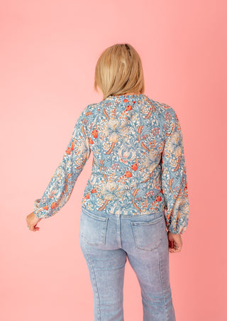 All For You Floral Blouse