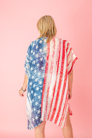 Yankee Doodle Darling Kimono