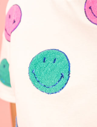 Smile Today Smiley Face Top