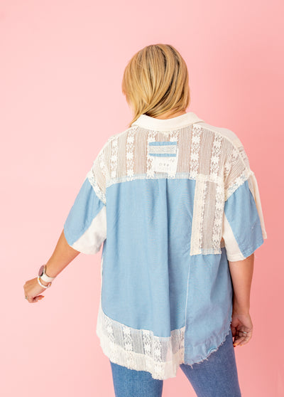 FINAL SALE POL: Jungle Beach Vacation Top