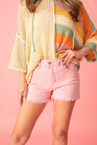 Your Favorite Frayed Hem Denim Shorts