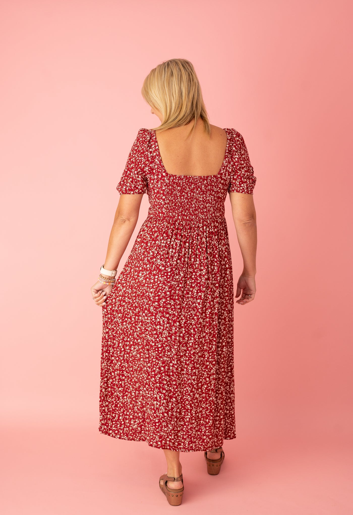 Keep It Close Floral Maxi Dress