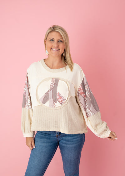 Classic Peace Emblem Top