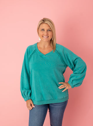 Effortlessly Chic Terry Top