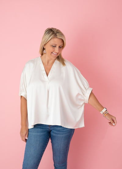 Just A Memory V-Neck Blouse