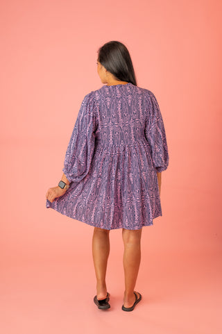 Magical Blend Paisley Mini Dress