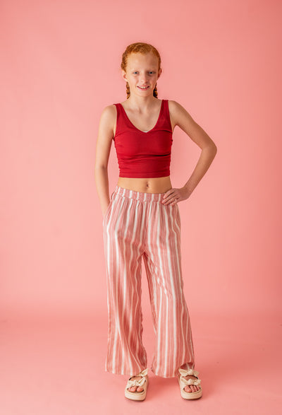 Candy Stripe Flare Bottoms