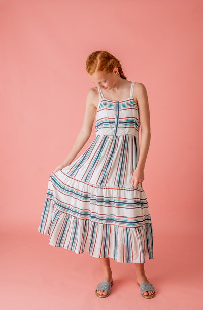 Darling Fashionista Stripe Dress