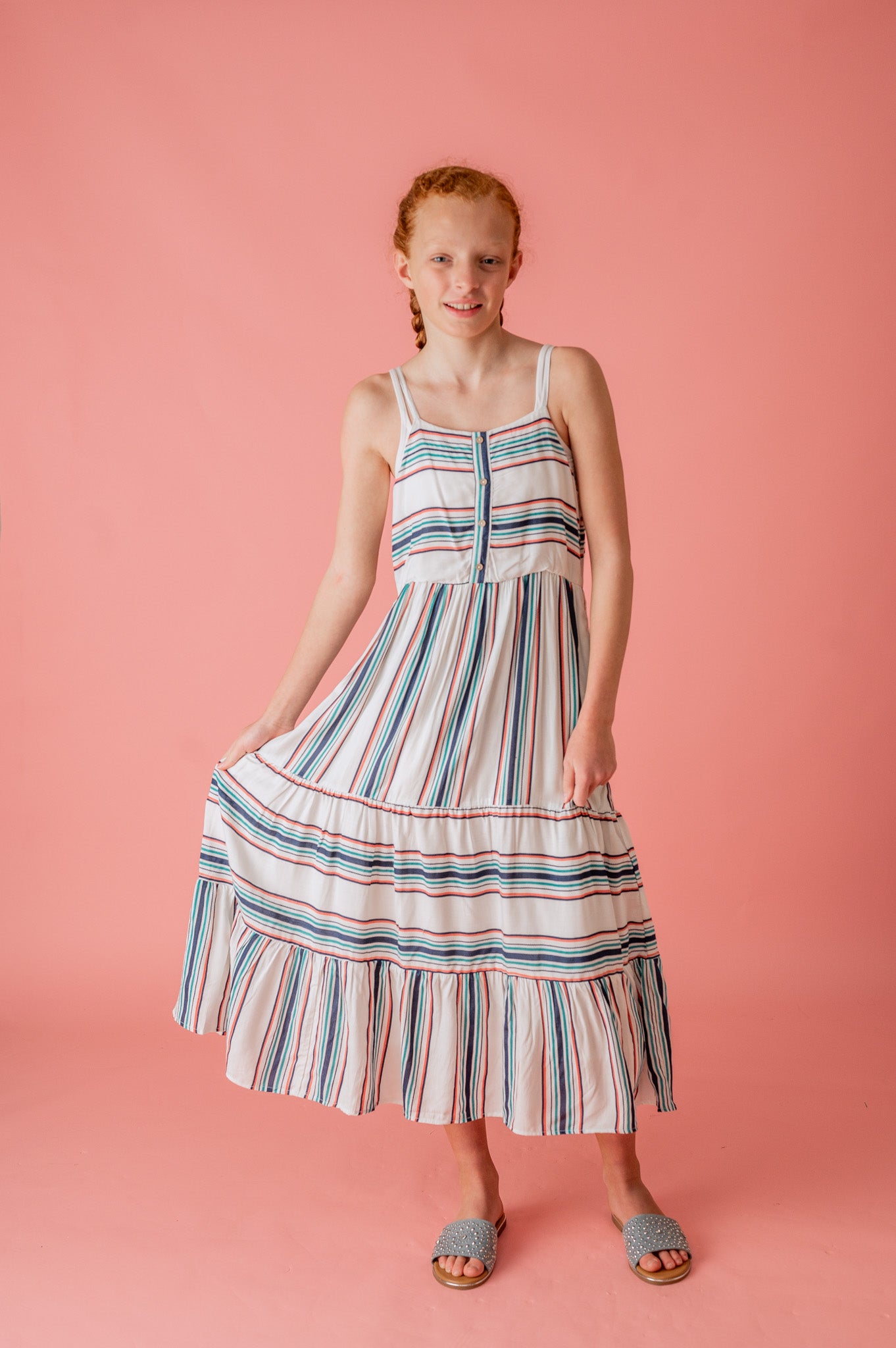 Darling Fashionista Stripe Dress