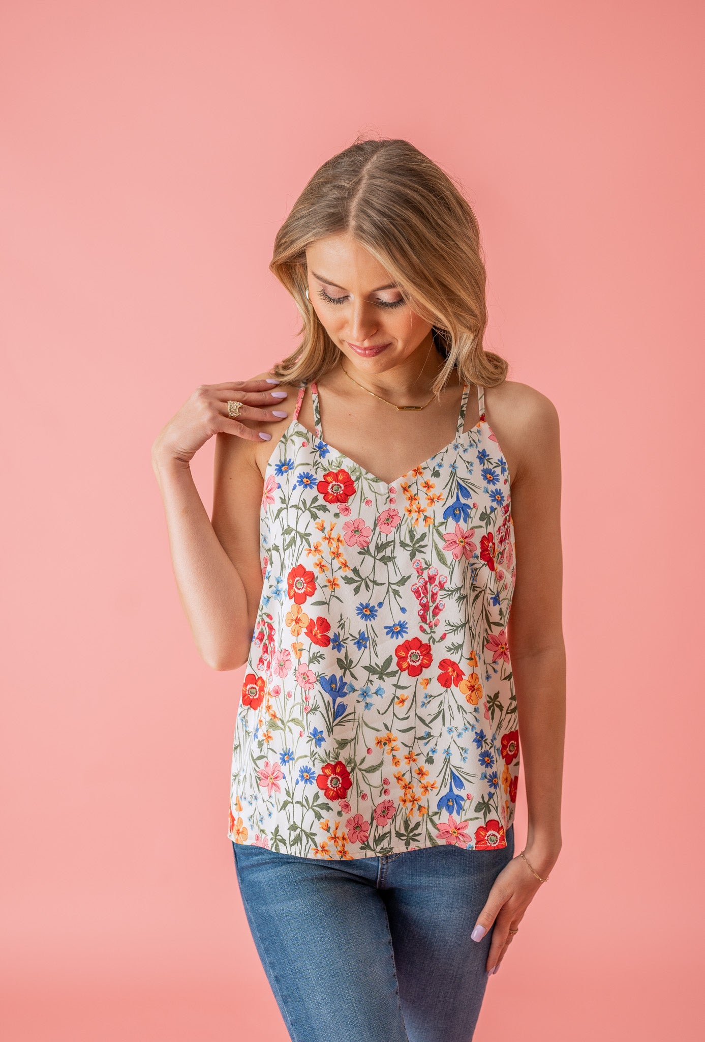 Whimsical Wildflower Cami Top