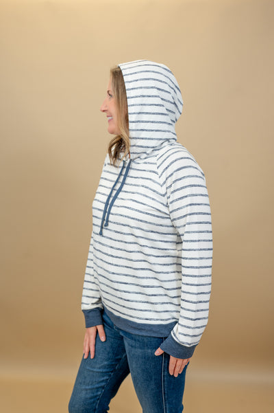 Passion Is Beauty Stripe Hoodie