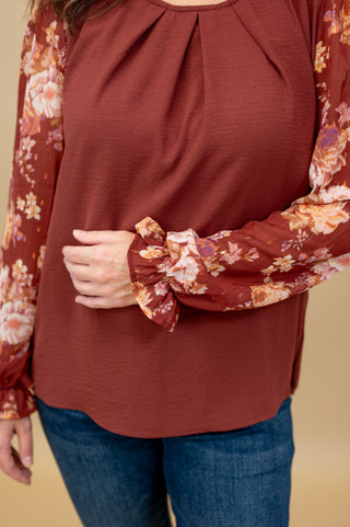 Together Grace Floral Top