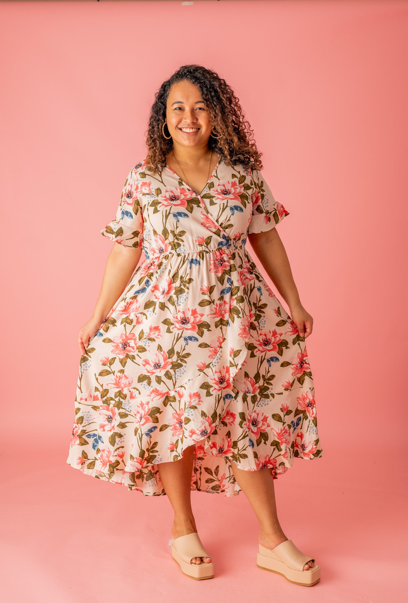 Perfect For Any Occasion Floral Dress