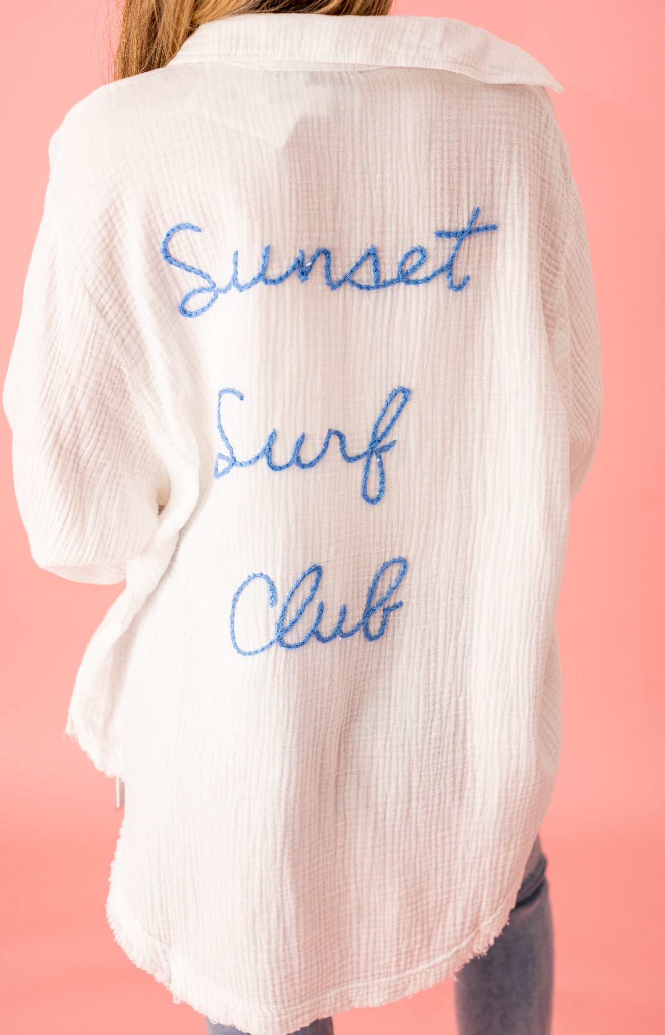 Sunset Surf Club Gauze Top