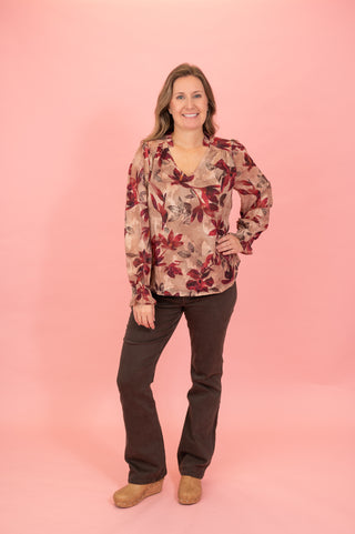 Alluring Appeal Floral Blouse