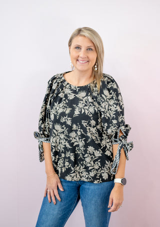 No Matter The Day Floral Blouse