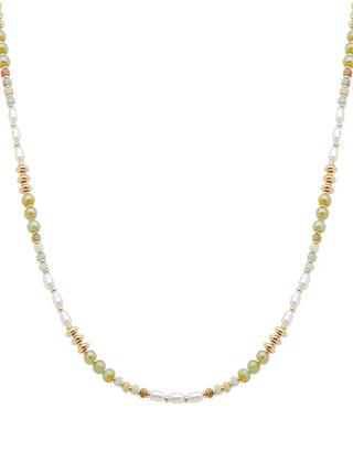 Clear As Day Candy Beaded Necklace