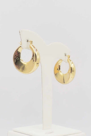 Dreamweaver Tubed Circle Hoop Earring