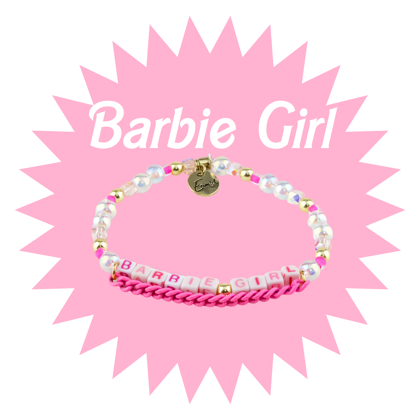Erimish Barbie Girl Custom Bracelet