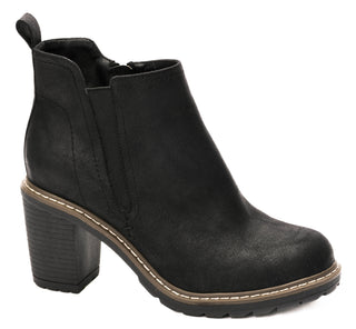 Bite Me Bootie - Black Oil PU