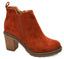 Rust Faux Suede