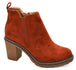 Rust Faux Suede