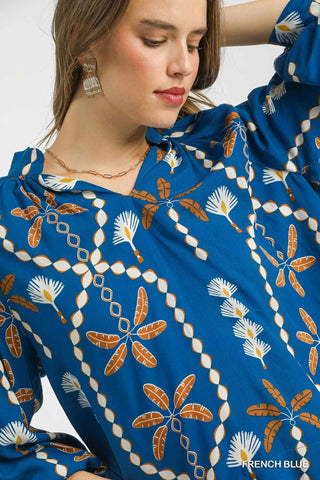 Style Freedom Floral Print Blouse