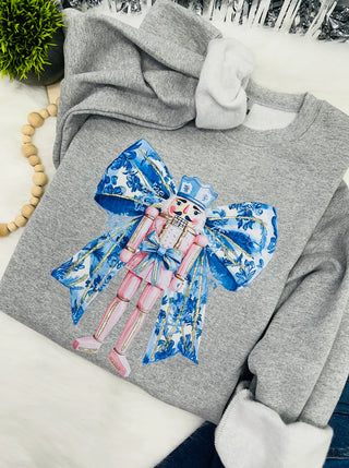 PREORDER: Nutcracker Bow Sweatshirt