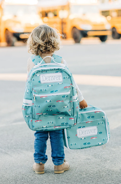 Retro Cars Back to School Bags