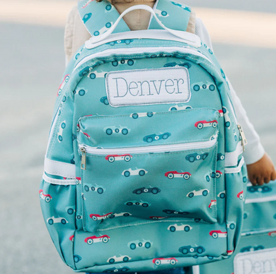 Retro Cars Back to School Bags