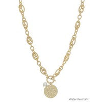 Heirloom Coin Chain Necklace