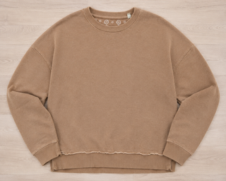 Solid Melange Poncho Fleece