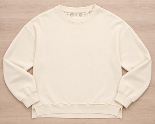 Solid Melange Poncho Fleece