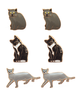 Animal Set of 3 Earring