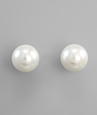 Pearl Post Earrings