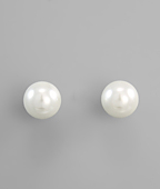 Pearl Post Earrings