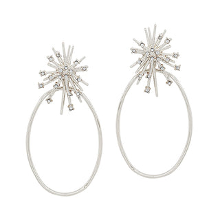 Rhinestone Starburst Earring