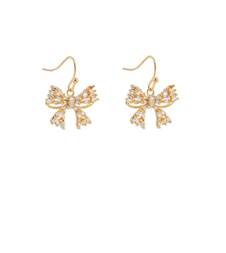 Baguette Bow Earrings