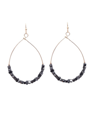 Be There Teardrop Bead Earring