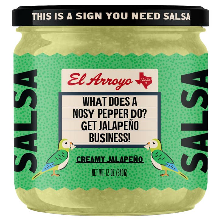 El Arroyo’s Creamy Jalapeño salsa
