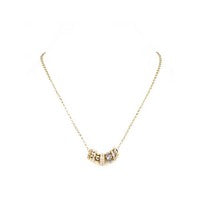 Mixed Bead Accent Necklace