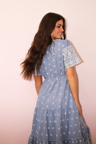 Gonna Love You Eyelet Dress