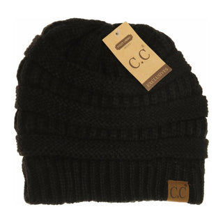 Classic Solid CC Beanie